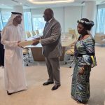 Le VPM S.E.M. Jean-Pierre BEMBA a eu une audience avec le Ministre du Commerce Extérieur des EAU